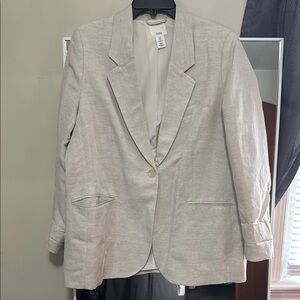 Linen Blend Blazer